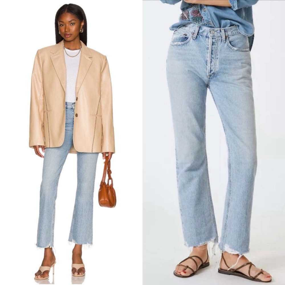 AGOLDE 90s Bootcut Flare Leg Minimalist Grunge Relaxed Fit Scandi Girl Jeans 27